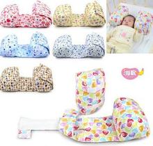 Comfortable Cotton Adjustable Baby Bedding Lovely Cartoon Sleep Head Positioner Shaping Pillow 2 PCS/lot mix