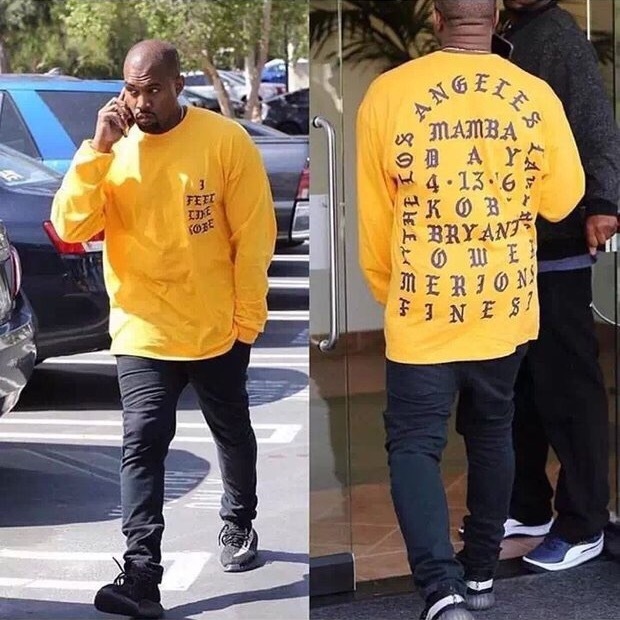 kobe yeezy shirt