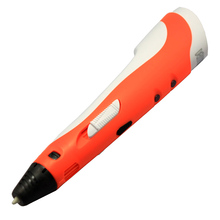 Dewang orange Cheap ballpoint plastic digital pen for kids gifts First Generation 3Dpen 20colors 5mABS filament