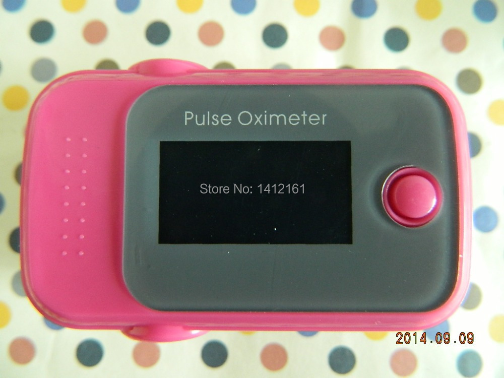 Household Free shipping health care OLED display finger Fingertip Pulse Oximeter Blood Oxygen SpO2 oximetro monitor