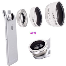 Fisheye Macro Wide Angle Lens for Huawei p6 p7 p8 lite honor 6 7