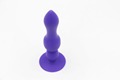 Beginners Anal Pleasure Series Pink Silicone Flexible Anal Beads Sex toys Butt Plug Insert w Strong
