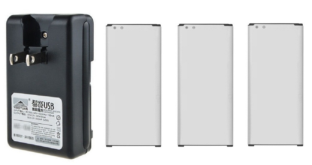 3x 1860mah OEM EB BG850BBC Battery Charger For Samsung Galaxy Alpha G850 G850F G850T G850M G850Y