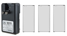 3x 1860mah OEM EB BG850BBC Battery Charger For Samsung Galaxy Alpha G850 G850F G850T G850M G850Y