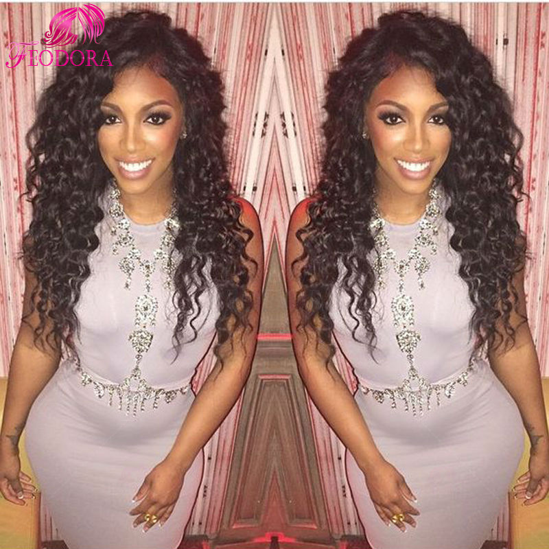 glueless full lace wigs Grade 7a 100% human hair human hair curly hairline bleached knots baby hair customized brazilian virgin