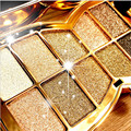 Hot 2016 Korea Hot 10 Color Professional Beauty Eye shadow Diamond Shining Eye Shadow Waterproof Smoked