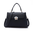 2016 Luxury Women Lock Designer Messenger Bags Autumn Winter Fashion Litchi Stria Handbags Womens Shoulder Bag