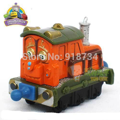 100% оригинал!!! Learning Curve Chuggington Литья Под Давлением Поезд Игрушка Колли T28 бесплатная доставка