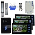 DIYSECUR 7 Inch Monitor Video Door Phone Intercom Doorbell Home Security Remote Control 280kg 350lb Magnetic
