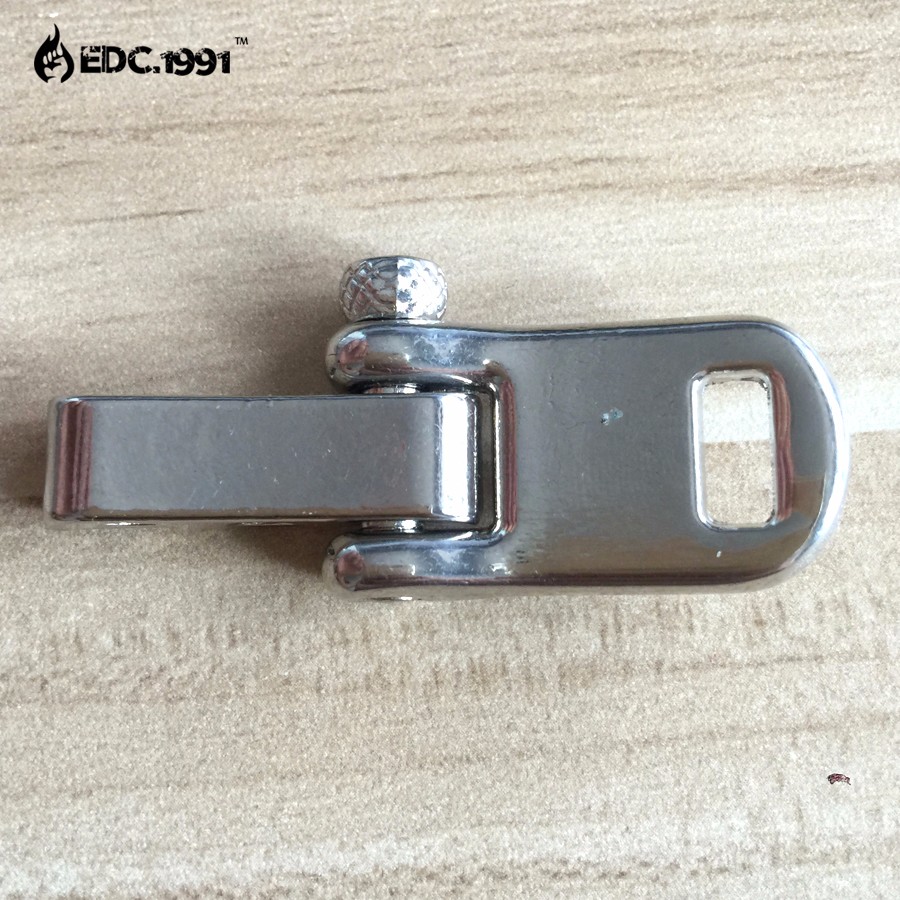 Description Picture 5 of item10PCS/LOT High quality Adjustable U Shape Anchor Shackle Outdoor Survival Rope Paracord Bracelet Buckle with mini for Compass