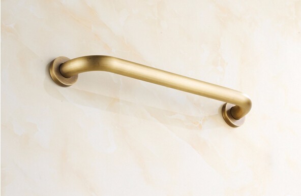 Description Picture 4 of itemHigh Quality 40 cm brass bathroom armrest handle antique strong bathtub armrest handrail Grab Bars Hand Safety bar