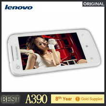 Cheap Lenovo A390T A390 MTK6577 Dual Core Mobile Phone Android 4.0 RAM 512MB ROM 4GB Dual SIM 3G GSM WCDMA GPS A390T