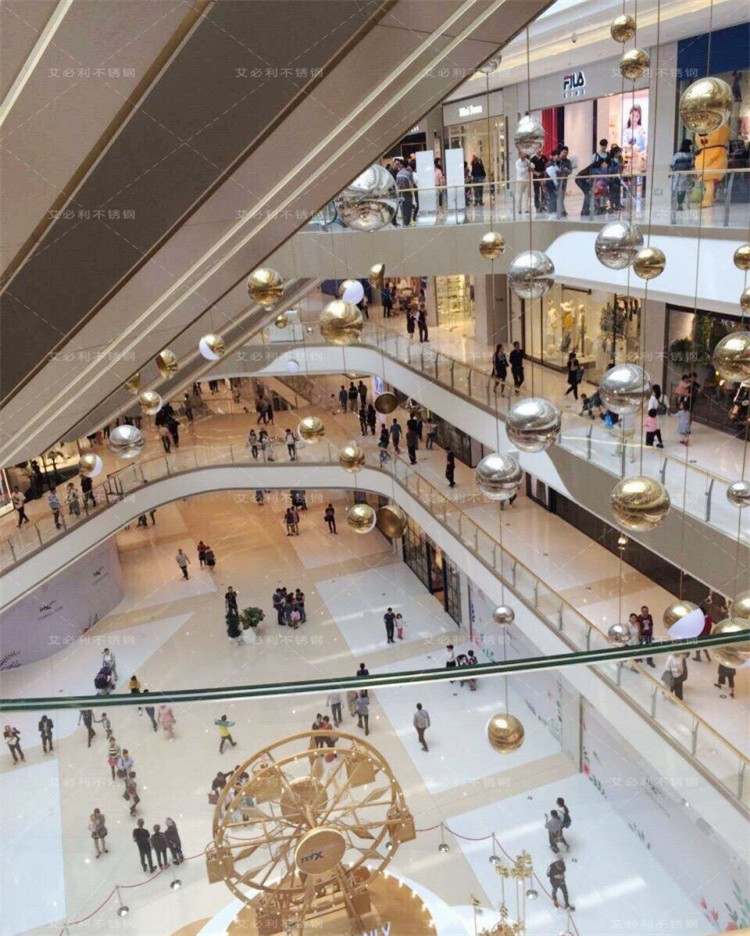 Description Picture 6 of item2pcs 51 mm diameter 304 stainless steel hollow hemisphere Half sphere background wall decoration Stainless steel tube head