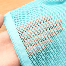 2 pieces lot Travel accessories waterproof hanging mesh women cosmetic bag makeup brush storage bags