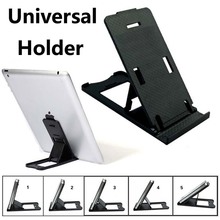 Car phone Holder For Iphone 6 4 5s plus Samsung S5/4/3 GPS Smartphone Adjustable Tablet PC Stand for iPad 2 3 4 5 Mini Air Black