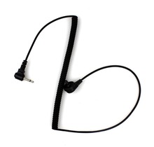 New 3.5mm Listen Only Acoustic Tube Earpiece Connect to Mic HoT Model Walkie talkie interphone C0017A