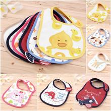 Kids Baby Girl Boy Cartoon Toddler Lunch Bibs Burp Cloths Towel Saliva Waterproof Hot Selling