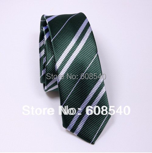 1 PC Vintage Harry Potter Slytherin NeckTie Costume NEW Cosplay Gift AE00123