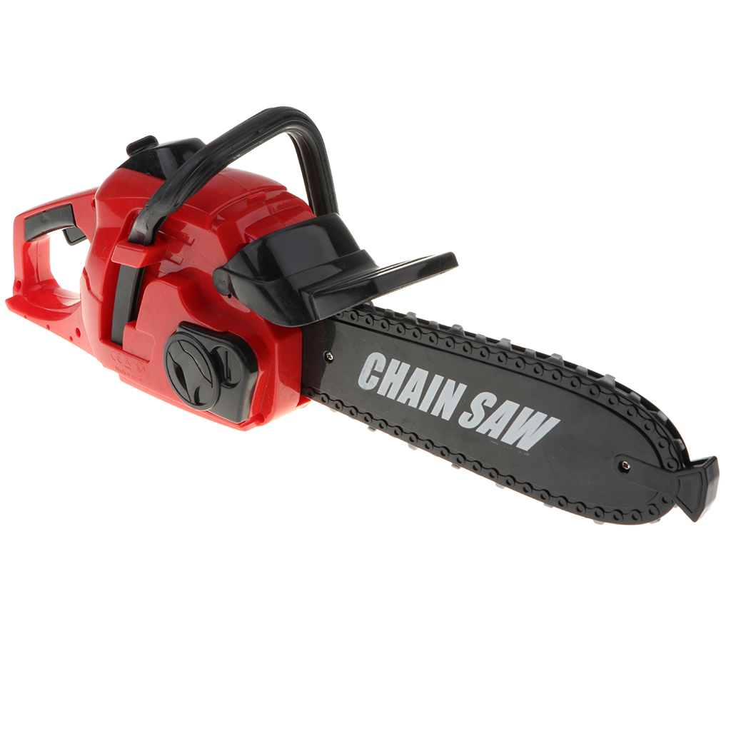Power Tool Toy Realistic Sounds Saw Kids Play Games Equipments Chainsaw 