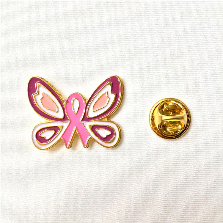 Wholesale 10PCS/LOT 2015 New Pink Ribbon Lapel Pin Breast ...