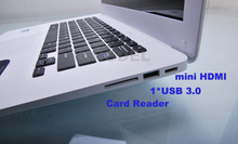 Kingdel 8GB DDR3 500GB 14 inch laptop ultrabook notebook computer USB 3 0 intel J1800 2