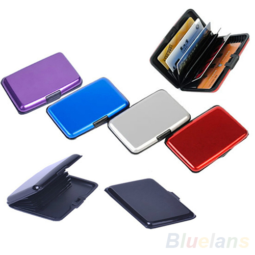 7colors Waterproof Business ID Credit Card Wallet Holder Aluminum Metal Case Box 7colors Waterproof Business ID Credit Card Wallet Holder Aluminum Metal Case Box <br><br>Aliexpress