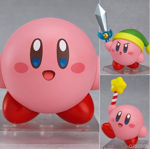 Land Kirby Nendoroid 544 game Anime Collectible Action Figure PVC toys for christmas gift with retail box free shipping