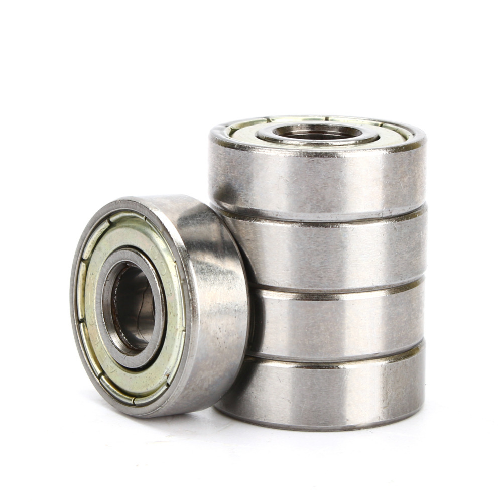 Printer Accessories 10pcs Set 608ZZ 8x22x7mm Miniature Deep Groove Ball Bearing for 3D Printer 8mm Bore