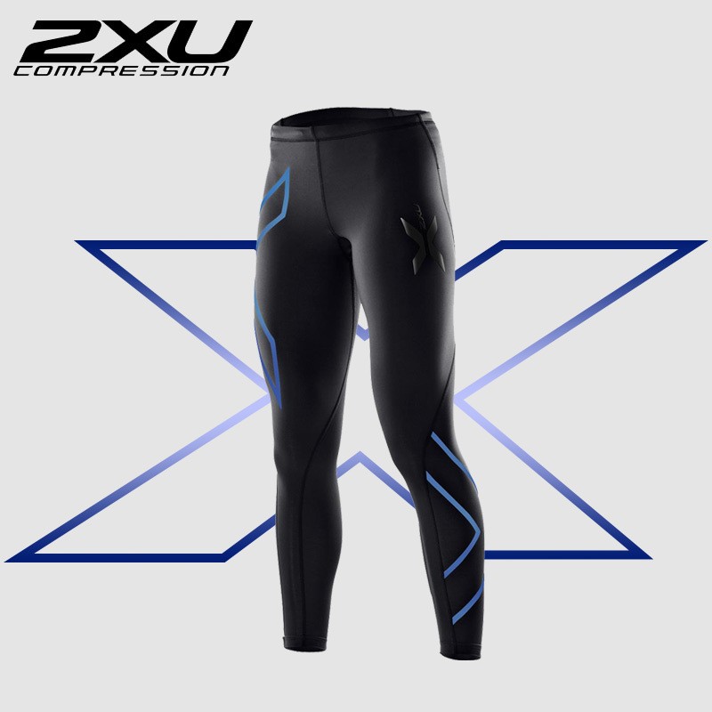 2XU-Women-Compression-Tights-Pants-Black-Blue-Sport-Trousers-Jogging-Breathable-Superelastic-Joggers-Trousers-For-women (2)