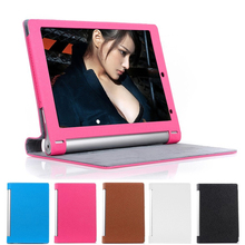 For Lenovo YOGA 10 B8000 Tablet Stand leather case capa para cover for lenovo yoga B8080
