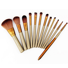 2016 12 Pcs Makeup Tools Kit Cosmetic Eyeshadow Lip Foundation Concealer Brushes Set 5NCL 7H1C 8LWL