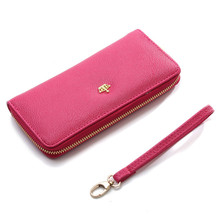 Long Wallets 6colors PU Leather Women Wallet Time-limited Promotion Hand Bag New Fashionable Holders Popular Zip Purse