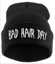 2016 New Arrival Letter Hats for Mens Women Dress Skullies Beanie Hiphop Cap Fashion Casual Knitted Hats HT030