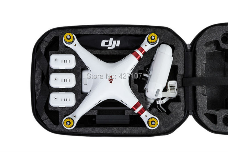 Free Shipping RC Drone DJI Phantom 3 Professional Advanced Standard Waterproof Hardshell Backpack Shoulder Bag Via