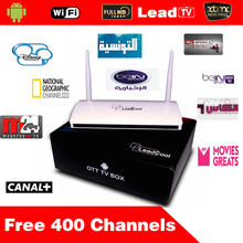 Best Android IPTV Box Arabic Iptv Set Top Box Media Player Leadcool Android 4.4 Include 1 Month IPTV Account French Arabic