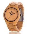 2016 HOT New Bamboo Strap Wooden Fashion Men Wristwatch Analog Display Quartz Casual Watch Masculino Relogio