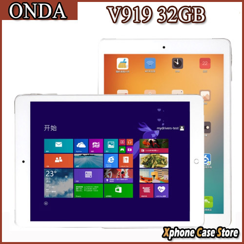 ONDA V919 2GB 32GB Windows 8 1 Android 4 4 3G Phone Call for Intel Z3736F