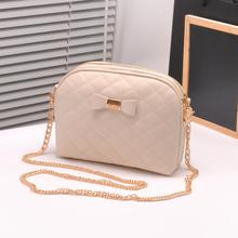 New 2015 Fashion Women Messenger Bag Bolsa Feminina Gold Chain Straps Plaid Sac Femme Quilted Leather Crossed Purses And Handbag