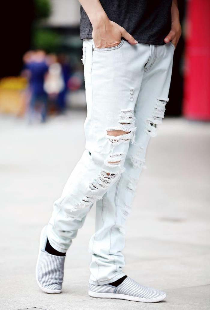 men jeans white (3)