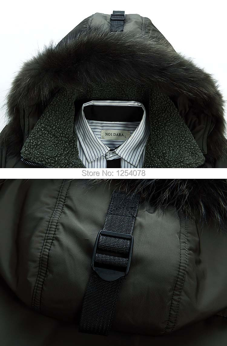 2014 new business hooded scarf winter coat duck down jacket men new brand and winter clothes