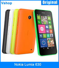 3G Original Smartphone Nokia Lumia 630 Quad core 1 2GHz Windows phone 8 1 ROM 8GB
