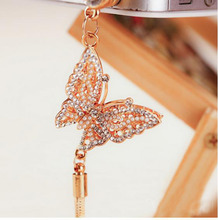 Headphones Dachshund The New Mobile Phone Accessories Gold Diamond Dust Plug Manufacturers Wholesale Yiwu Butterfly Alqp2014031
