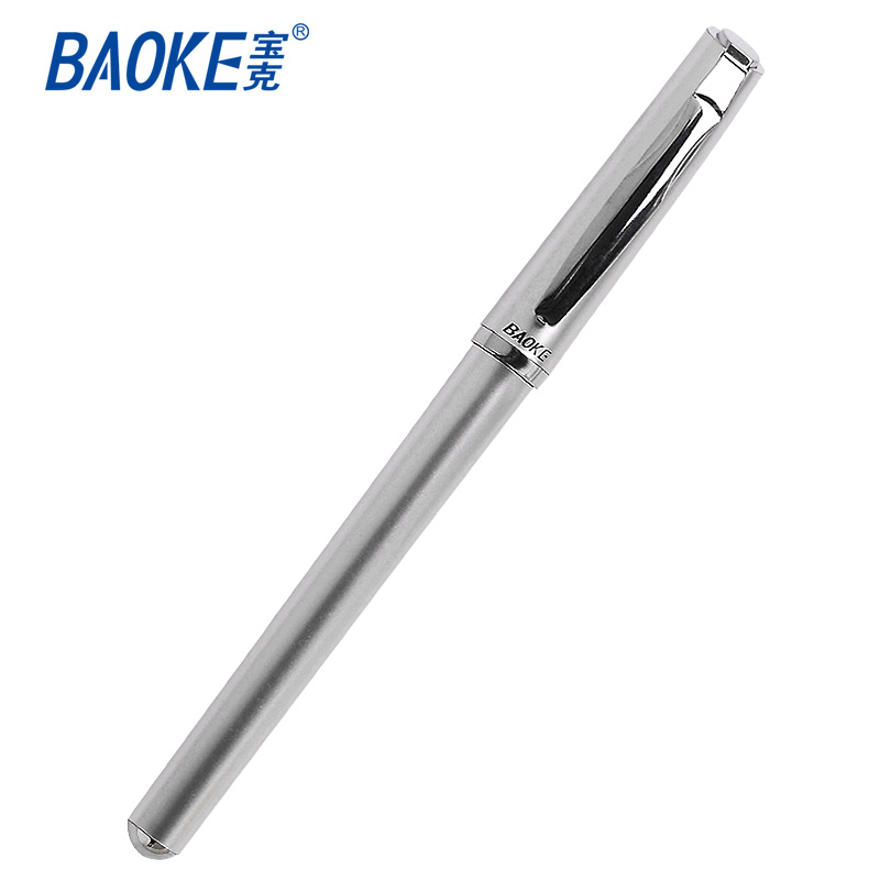 1pcs/lot Pc1118 titanium silver unisex pen 0.5mm supplies student supplies free shipping