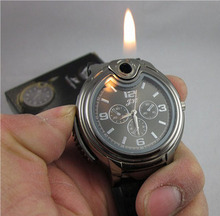 2015 New Military Lighter Watch Novelty Sport Watches Men Quartz Watch relojes relogio masculino Cigarette Cigar Men Watches