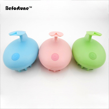Colorful Best Selling Electric Hair Care Rabbit Scalp Massager Shampoo Brush BF6004