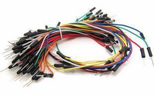 Free shipping 65Pcs Male to Male Solderless Flexible Breadboard Jumper Cable Wires For Aduino