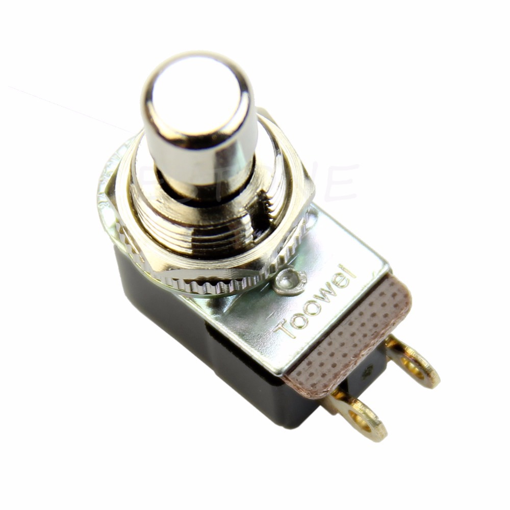 SPST Momentary Soft Touch Push Button Stomp Foot Pedal Electric Guitar Switch 