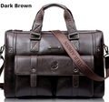 PU Leather Bags Restore Ancient Ways Travel Backpack Bag Black Men