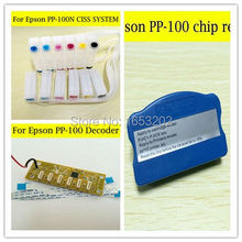 For epson pp100 Ciss and decoer and chip resetter PP-100