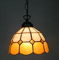 6 corridor Simple Art Pendant Lights Mediterranean honey pattern Handmade Multicolored Glass Tiffany LAMP Corridor ceiling